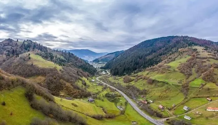Framed Print : Sky with white and fluffy layer of clouds over green autumn hills, Aerial panoramic drone shot Framed Print : Sky with white and fluffy layer of clouds over green autumn hills, Aerial panoramic drone shot