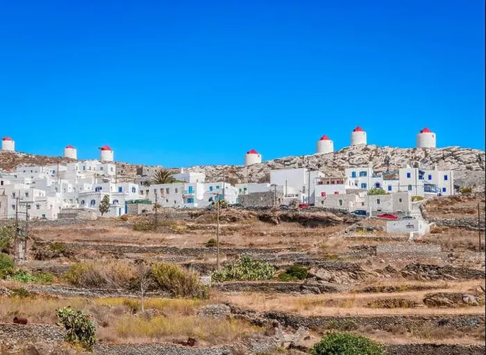 Framed Print : The skyline of Chora in Amorgos Framed Print : The skyline of Chora in Amorgos