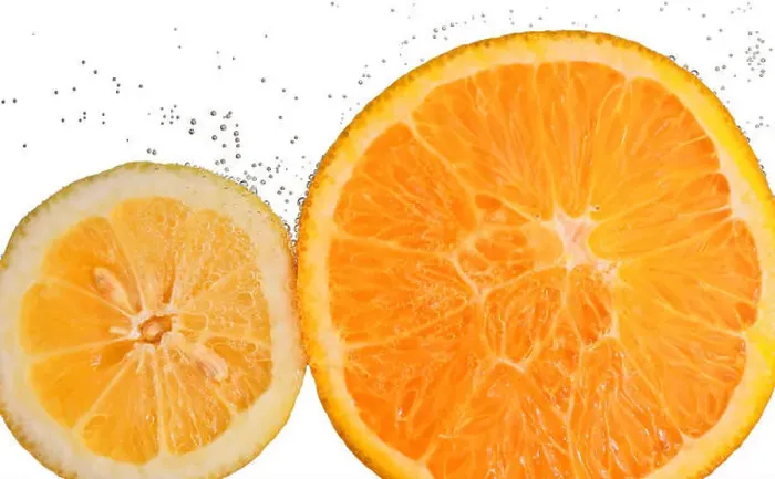 Framed Print : A slice of lemon and orange Framed Print : A slice of lemon and orange