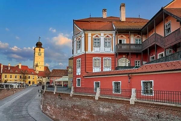 Small Square, Sibiu, Transylvania, Romania