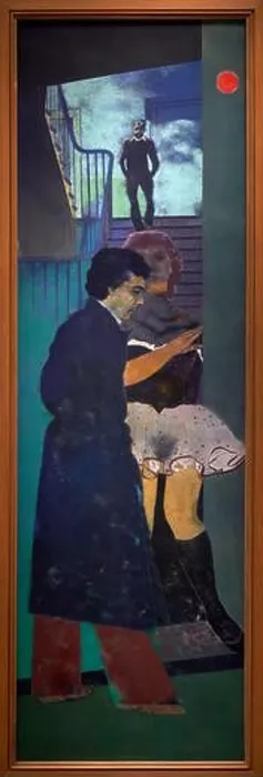 Framed Print : Smyrna Greek (Nikos), 1976-1977, Ronald B. Kitaj (1932-2007) Framed Print : Smyrna Greek (Nikos), 1976-1977, Ronald B. Kitaj (1932-2007)