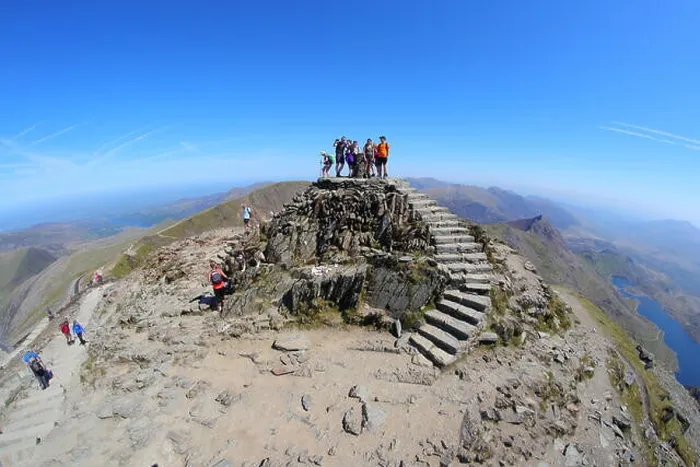 Framed Print : Snowdon Summit - North Wales Tourist Hotspot Framed Print : Snowdon Summit - North Wales Tourist Hotspot