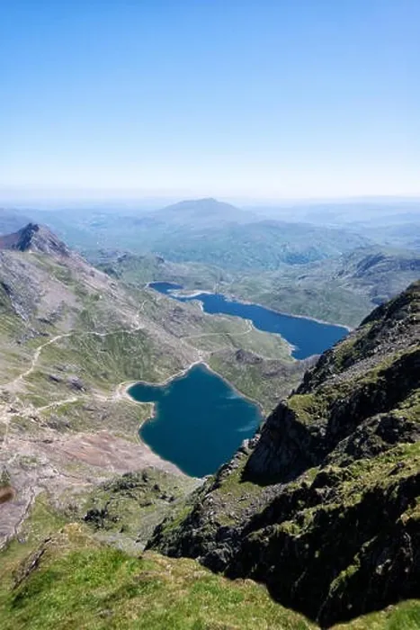 Framed Print : Snowdonia National Park in Northern Wales taken in June 2018