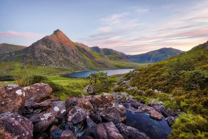 Framed Print : Snowdonia National Park in Northern Wales taken in June 2018