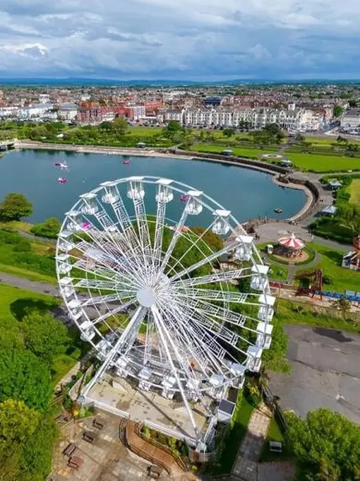 Framed Print : Southport, Merseyside. United Kingdom. Springtime Aerial image of Southport. 26th May 2024 Framed Print : Southport, Merseyside. United Kingdom. Springtime Aerial image of Southport. 26th May 2024
