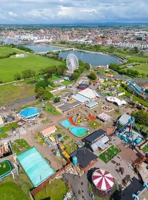 Framed Print : Southport, Merseyside. United Kingdom. Springtime Aerial image of Southport. 26th May 2024 Framed Print : Southport, Merseyside. United Kingdom. Springtime Aerial image of Southport. 26th May 2024