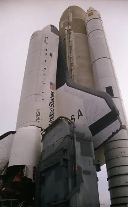 Framed Print : Space shuttle Columbia (STS-1) during a simulation mission at Kennedy Space Center in Florida (August 31, 1981) Framed Print : Space shuttle Columbia (STS-1) during a simulation mission at Kennedy Space Center in Florida (August 31, 1981)