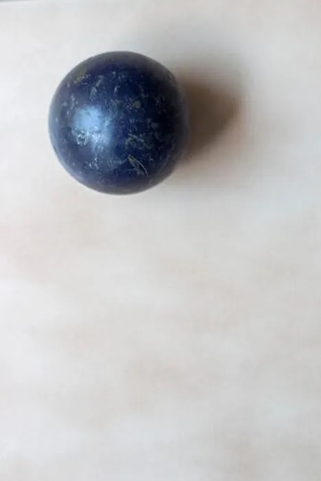 Framed Print : Sphere of different colors. Roller hockey ball resting on the skating rink
