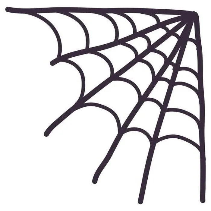 Framed Print : Spider corner cobweb icon. Cartoon vector illustration. Halloween holiday creepy decoration elements