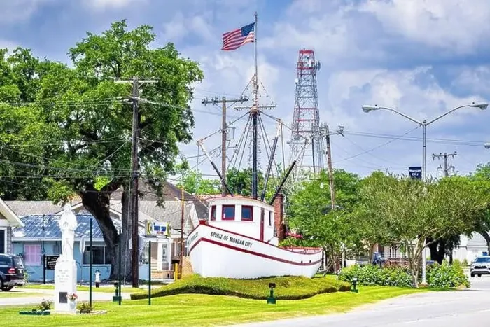 Framed Print : Spirit of Morgan City Shrimp Boat in Morgan City, Louisiana Framed Print : Spirit of Morgan City Shrimp Boat in Morgan City, Louisiana