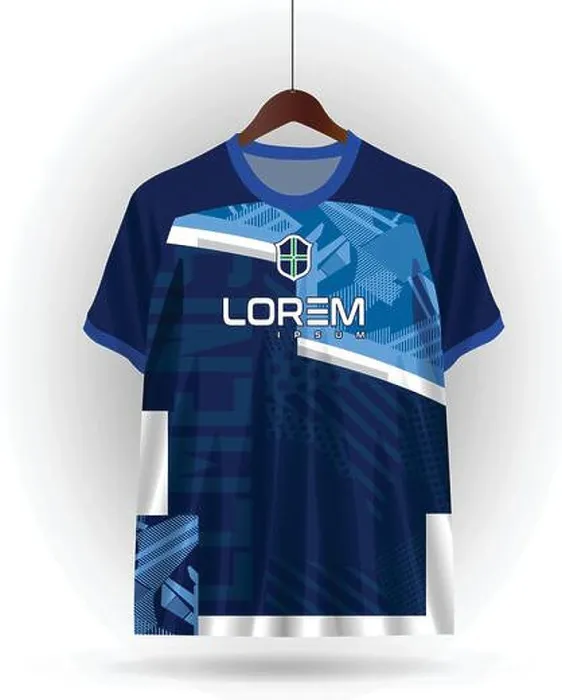Framed Print : Sports t-shirt jersey design concept vector Framed Print : Sports t-shirt jersey design concept vector