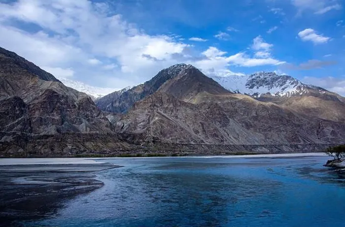 Framed Print : spring landscape photography of cherry blossom in northern areas of gilgit baltistan Framed Print : spring landscape photography of cherry blossom in northern areas of gilgit baltistan