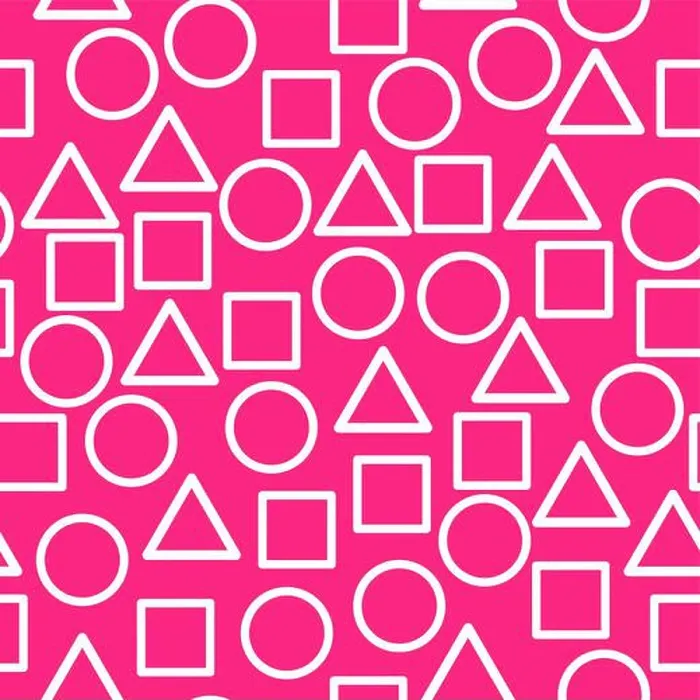 Framed Print : Squid game Geometric pattern seamless Concept version. background for movie squid game Framed Print : Squid game Geometric pattern seamless Concept version. background for movie squid game