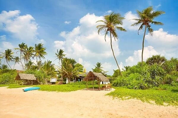 Sri Lanka beach near Koggala, Asia