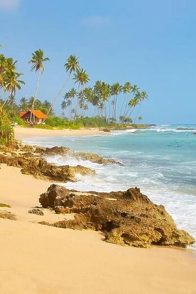 Sri Lanka - Koggala beach, village near Galle