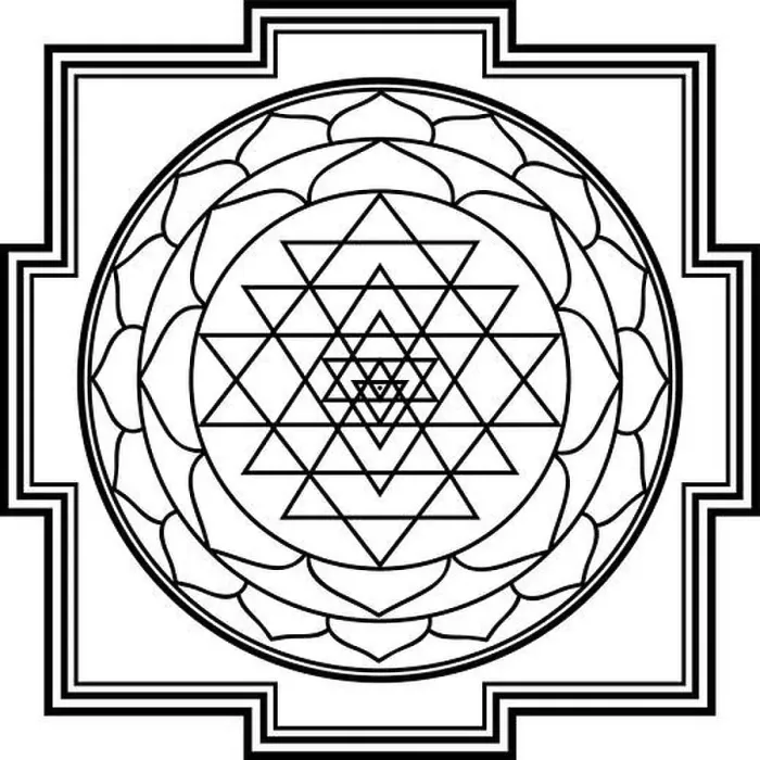 Framed Print : sriyantra, shakti, hold, support, geometry, hinduism, tantrism