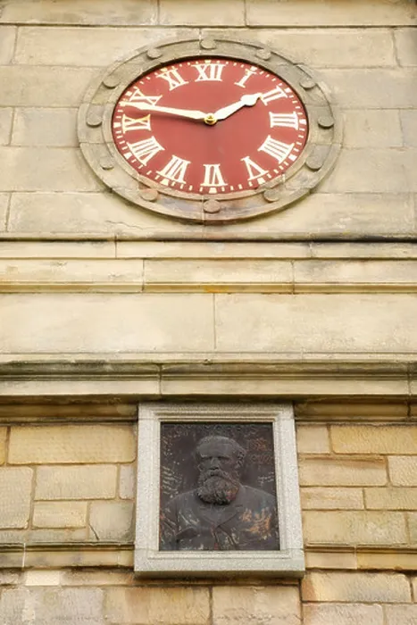 Framed Print : St. Andrews Royal and Ancient Golf Course - Rolex clock and bronze relief of Old Tom Morris - St. Andrews, Scotland Framed Print : St. Andrews Royal and Ancient Golf Course - Rolex clock and bronze relief of Old Tom Morris - St. Andrews, Scotland