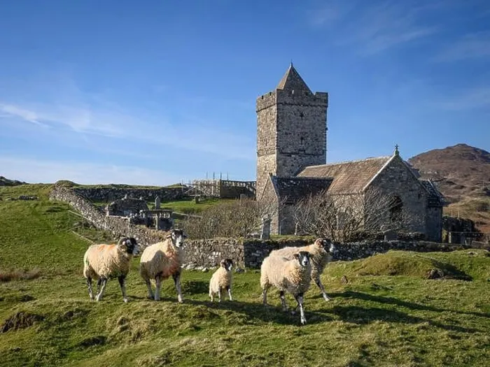 Framed Print : St. Clement's Church, South Harris; Isle of Lewis and Harris, Outer Hebrides, Scotland Framed Print : St. Clement's Church, South Harris; Isle of Lewis and Harris, Outer Hebrides, Scotland