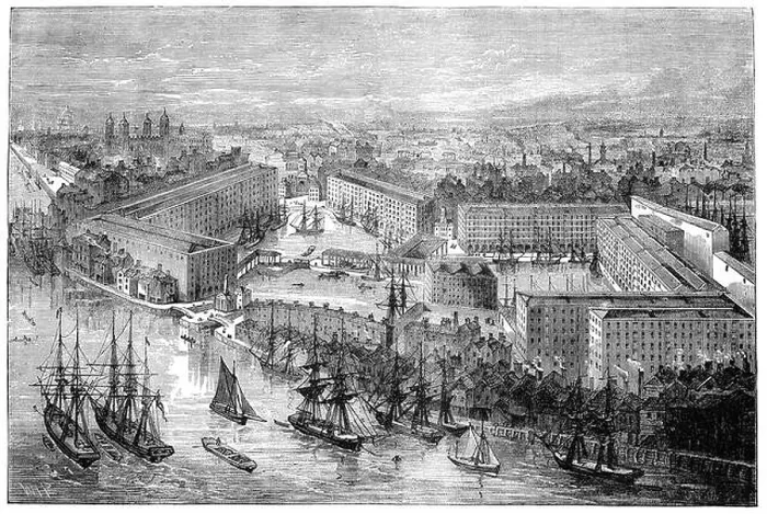Framed Print : St Katharine Docks, in the London Borough of Tower Hamlets Framed Print : St Katharine Docks, in the London Borough of Tower Hamlets