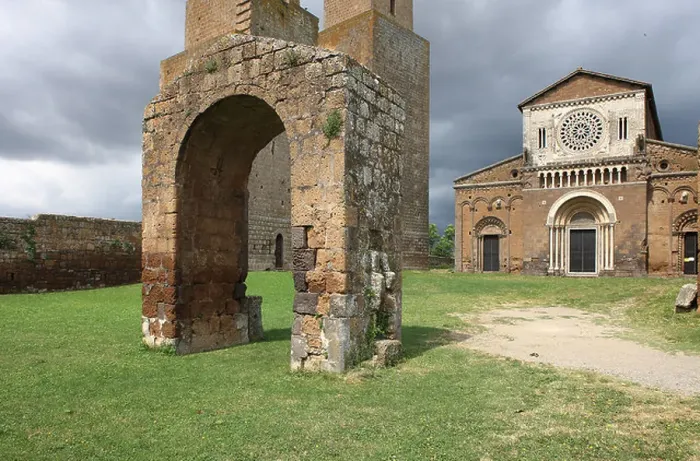 Framed Print : St.. Peter Church, Tuscania, Viterbo, Lazio, Italy, Europe Framed Print : St.. Peter Church, Tuscania, Viterbo, Lazio, Italy, Europe