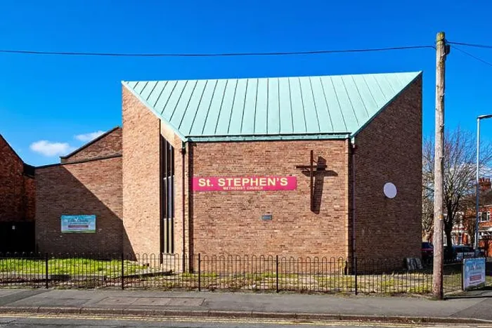 Framed Print : St Stephen's Methodist church in Crewe Cheshire UK Framed Print : St Stephen's Methodist church in Crewe Cheshire UK