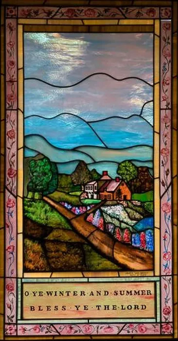 Framed Print : Stained glass in the Episcopal Chapel of the Transfiguration, Grand Teton National Park, Wyoming, USA Framed Print : Stained glass in the Episcopal Chapel of the Transfiguration, Grand Teton National Park, Wyoming, USA