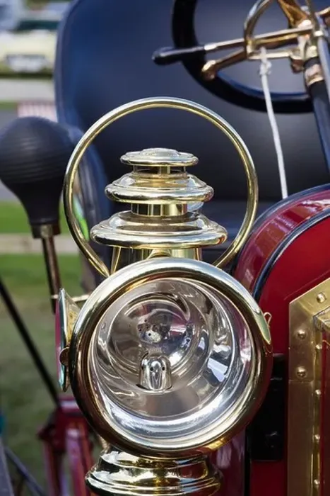 Framed Print : Stanley Light Steam Car Lamp Framed Print : Stanley Light Steam Car Lamp