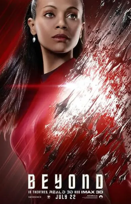 Framed Print : Star Trek Beyond Year : 2016 USA Director : Justin Lin Zoe Saldana Movie poster (USA) Framed Print : Star Trek Beyond Year : 2016 USA Director : Justin Lin Zoe Saldana Movie poster (USA)