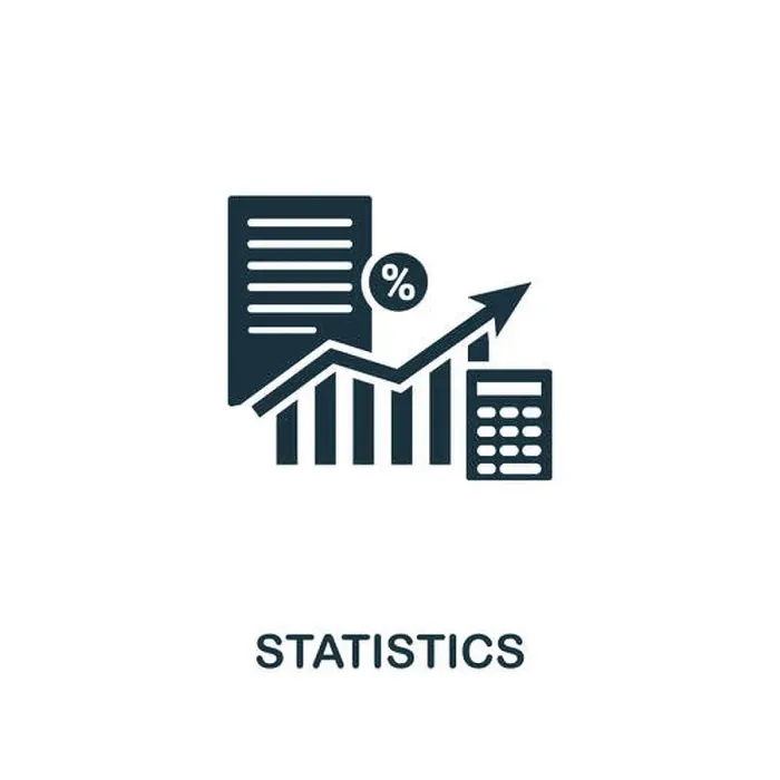 Framed Print : Statistics creative icon. Simple element illustration