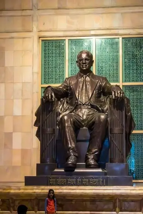 Framed Print : Statue of Dr. Babasaheb Ambedkar in the style of statue of Lincoln at Lincoln Memorial Framed Print : Statue of Dr. Babasaheb Ambedkar in the style of statue of Lincoln at Lincoln Memorial