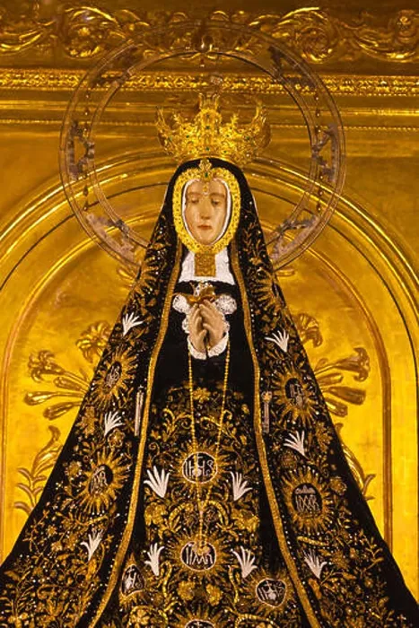 Framed Print : Statue of THE VIRGIN OF SOLEDAD inside LA SOLEDAD CHURCH also called the Basilica of our Lady of Solitude - OAXACA Framed Print : Statue of THE VIRGIN OF SOLEDAD inside LA SOLEDAD CHURCH also called the Basilica of our Lady of Solitude - OAXACA
