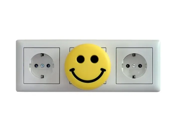 Framed Print : Steckdosen / electric sockets Framed Print : Steckdosen / electric sockets