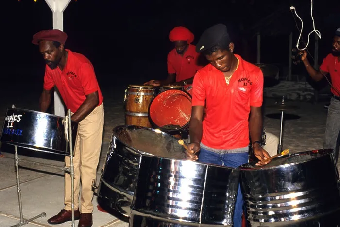Framed Print : A steel drum band plays in the United States Virgin Islands Framed Print : A steel drum band plays in the United States Virgin Islands