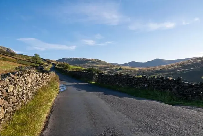 Framed Print : Steep road called The Struggle which links Ambleside with the Kirkstone Pass in the Lake District, Cumbria, England Framed Print : Steep road called The Struggle which links Ambleside with the Kirkstone Pass in the Lake District, Cumbria, England