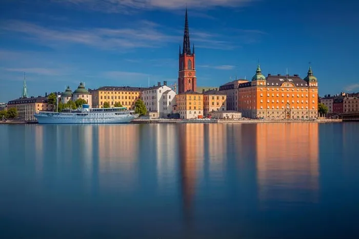 Framed Print : Stockholm. Cityscape image of Stockholm, Sweden during summer morning Framed Print : Stockholm. Cityscape image of Stockholm, Sweden during summer morning