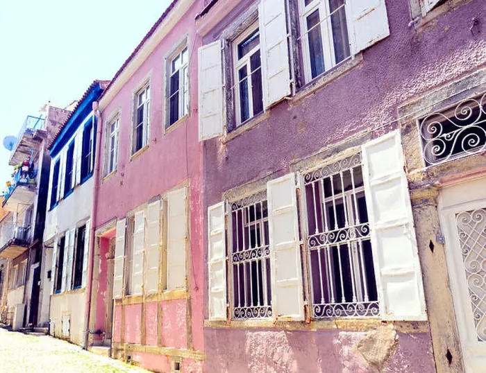 Framed Print : Street view, Urla, Izmir Framed Print : Street view, Urla, Izmir
