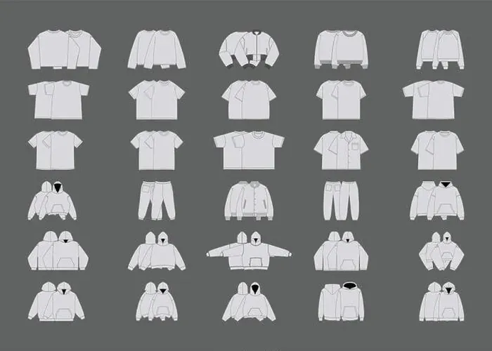 Framed Print : Streetwear Mockups and Fashion Vector Bundle Pack - Fashion Design Tech Pack Template - Procreate Mockup Framed Print : Streetwear Mockups and Fashion Vector Bundle Pack - Fashion Design Tech Pack Template - Procreate Mockup
