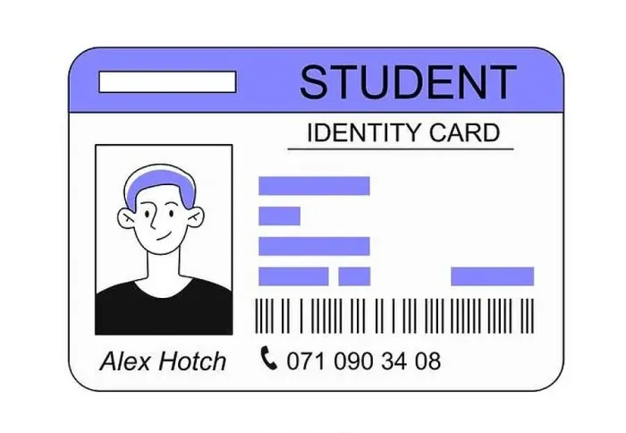 Framed Print : Student ID card Framed Print : Student ID card