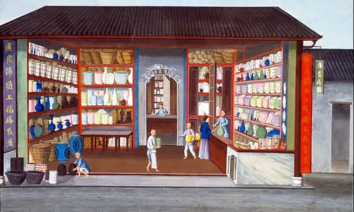 Framed Print : The studio of the artist Tingqua was perhaps the most prolific source of Chinese export painting during the nineteenth Framed Print : The studio of the artist Tingqua was perhaps the most prolific source of Chinese export painting during the nineteenth