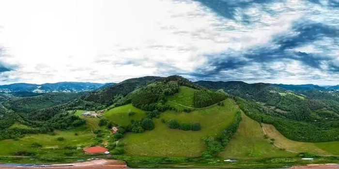Framed Print : Stunning beautiful aerial view of the Vosges mountain range in Alsace. France Framed Print : Stunning beautiful aerial view of the Vosges mountain range in Alsace. France