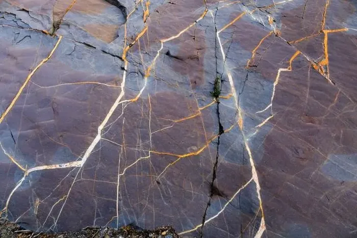 Framed Print : Stunning natural patterns on rocks near the riverbed at La Brena Framed Print : Stunning natural patterns on rocks near the riverbed at La Brena