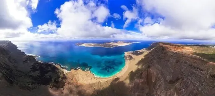 Framed Print : Stunning nature of volcanic Lanzarote Framed Print : Stunning nature of volcanic Lanzarote