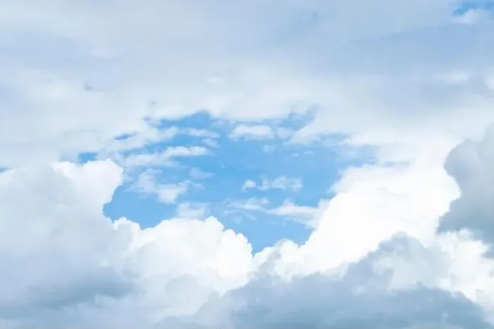 Framed Print : Stunning view of a blue sky with some fluffy clouds. Aerial shoot, natural background with copy space Framed Print : Stunning view of a blue sky with some fluffy clouds. Aerial shoot, natural background with copy space