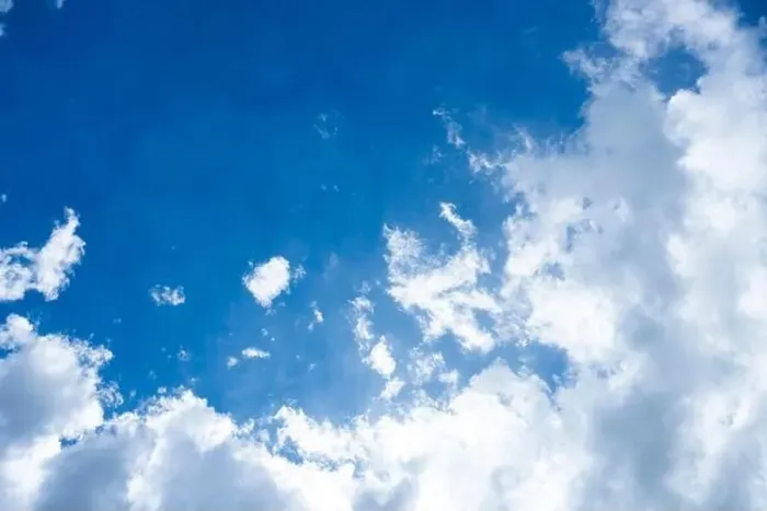 Framed Print : Stunning view of a blue sky with some fluffy clouds. Aerial shoot, natural background with copy space Framed Print : Stunning view of a blue sky with some fluffy clouds. Aerial shoot, natural background with copy space