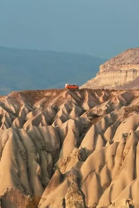 Framed Print : Stunning view of some rock formations in the Red & Rose Valley in Cappadocia during a beautiful sunrise Framed Print : Stunning view of some rock formations in the Red & Rose Valley in Cappadocia during a beautiful sunrise