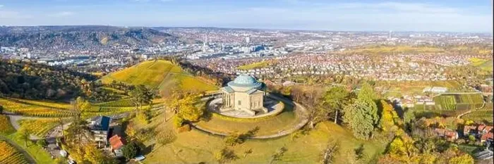 Framed Print : Stuttgart Grabkapelle grave chapel Württemberg Rotenberg vineyard aerial photo view travel in Germany wine Framed Print : Stuttgart Grabkapelle grave chapel Württemberg Rotenberg vineyard aerial photo view travel in Germany wine