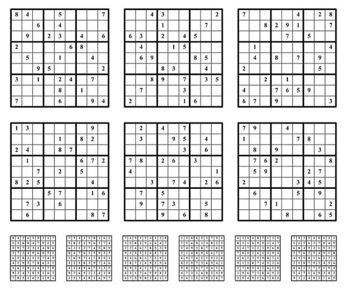 Framed Print : Sudoku game set with answers medium Difficulty Framed Print : Sudoku game set with answers medium Difficulty