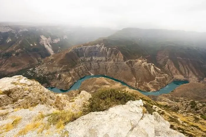 Framed Print : The Sulak Canyon is one of the deepest canyons in the world and the deepest in Europe Framed Print : The Sulak Canyon is one of the deepest canyons in the world and the deepest in Europe