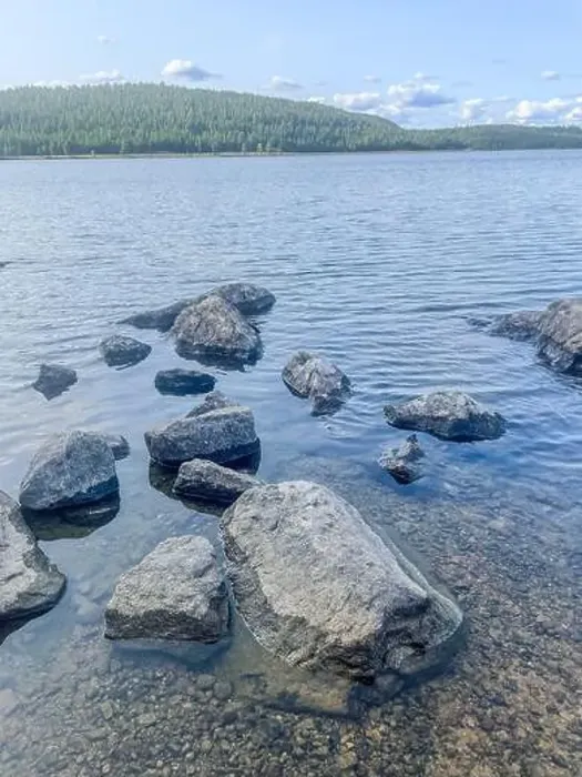 Framed Print : Summer serenity at Lake Inari – where endless daylight meets pristine Nordic beauty Framed Print : Summer serenity at Lake Inari – where endless daylight meets pristine Nordic beauty