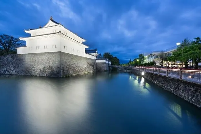 Framed Print : Sunpu Castle, Shizuoka, Japan at twilight Framed Print : Sunpu Castle, Shizuoka, Japan at twilight